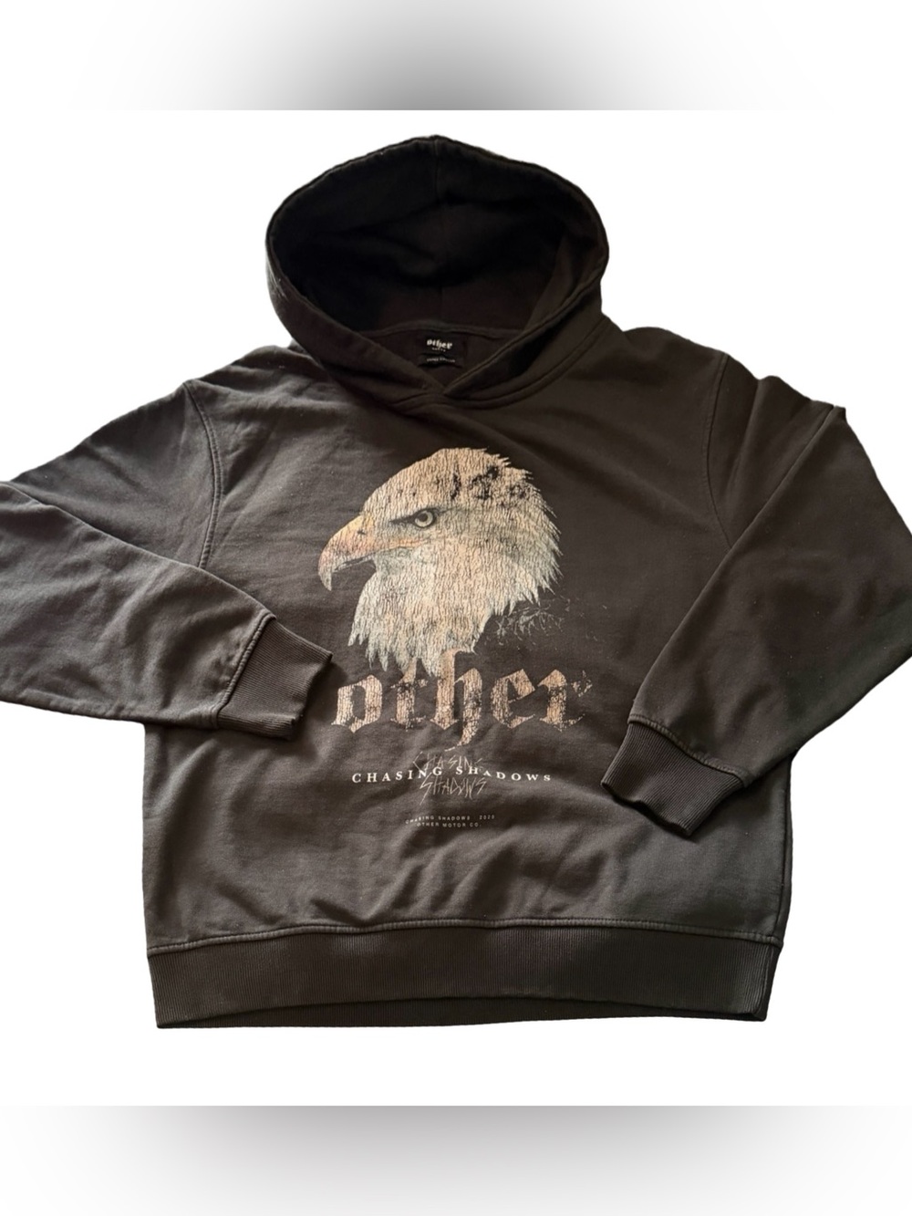 Other U.K Clothing Chasing Shadows Eagle Hoodie Size Large